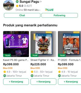 TOKO GAMING JAKARTA